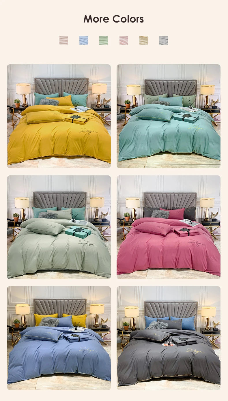 Luxury Cotton Duvet Cover Set –  Soft & Durable