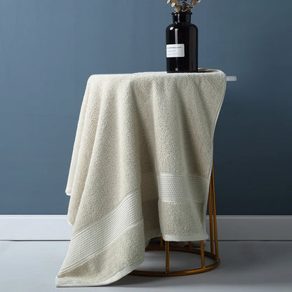 Luxury 100% Cotton Terry Bath Towel – Ultra-Soft & Absorbent, Premium Quality