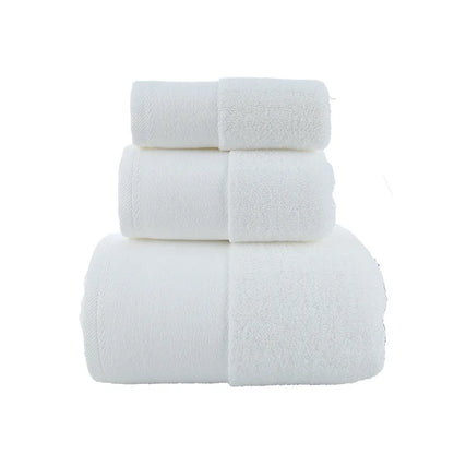 Turkish Cotton 3-Piece Quick Dry Shower Towel Set