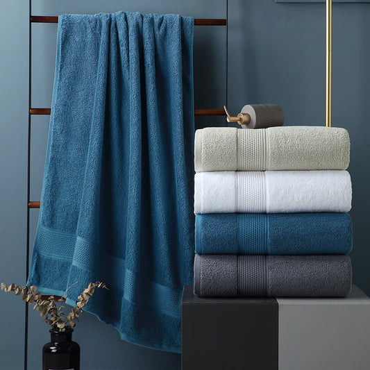 Luxury 100% Cotton Terry Bath Towel – Ultra-Soft & Absorbent, Premium Quality