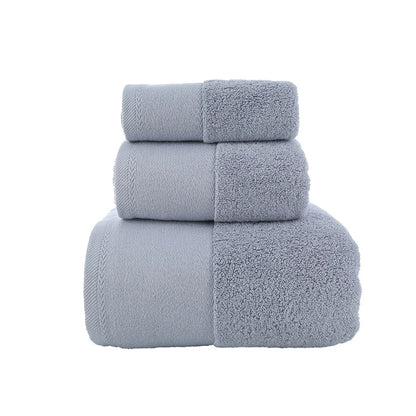 Turkish Cotton 3-Piece Quick Dry Shower Towel Set