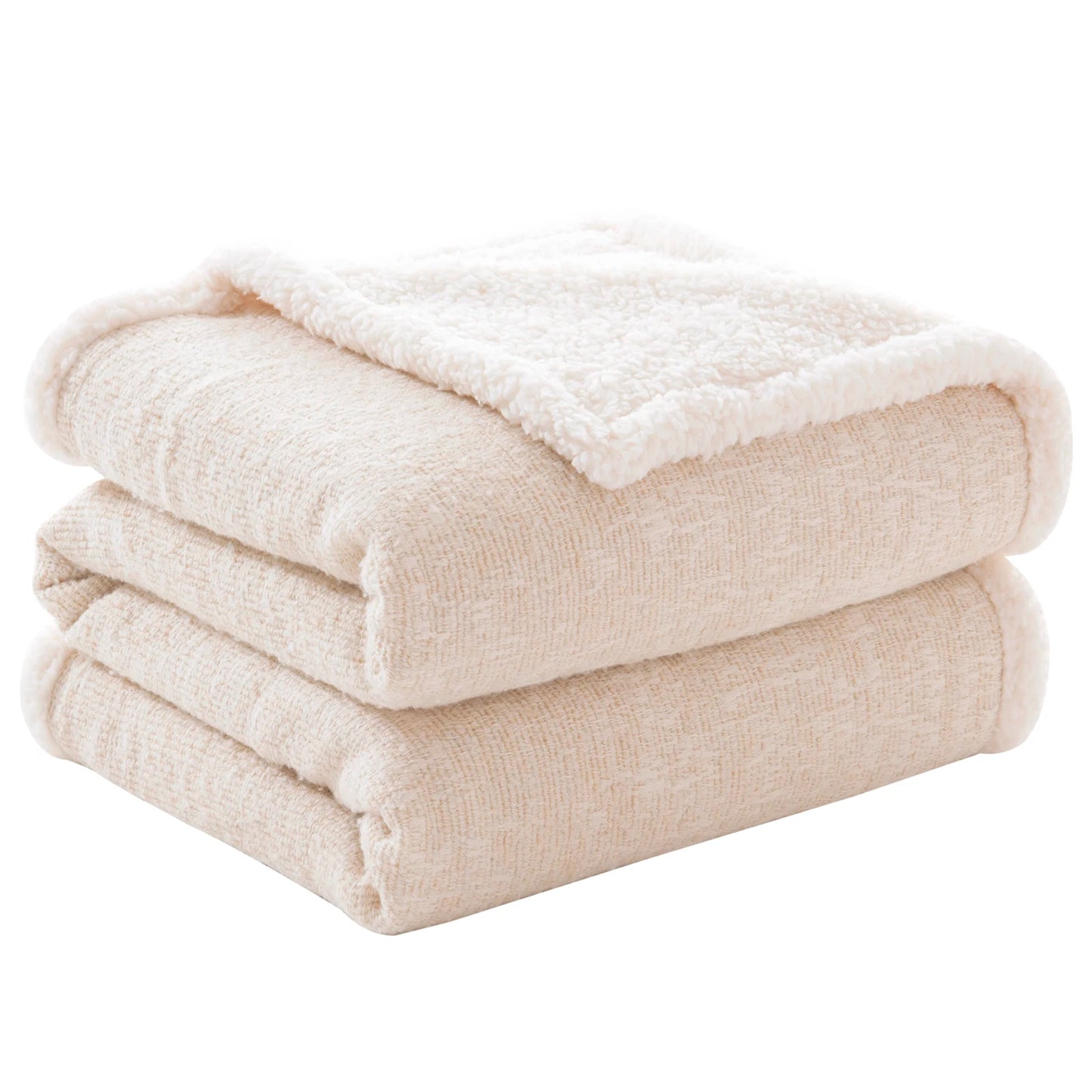 Heavy Sherpa Plush Winter Blanket