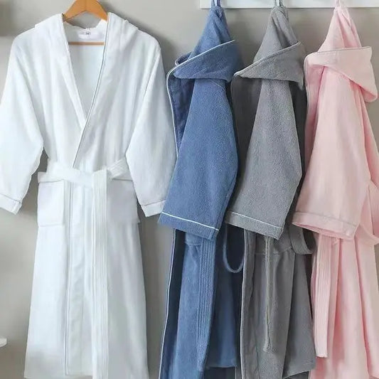 100% Cotton Luxury Designer Bathrobe