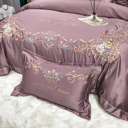 Luxury 4-Piece Cotton Comforter Bedding Set – Cotton Sheets & Quilt Cover