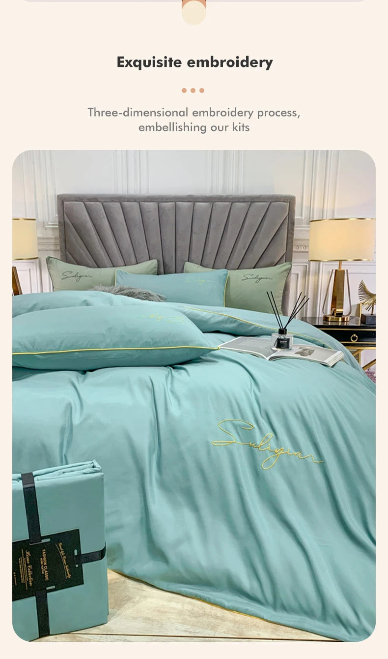 Luxury Cotton Duvet Cover Set –  Soft & Durable